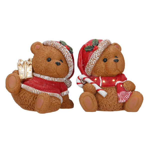 Handmade Christmas Teddy Bears Decoration-Nook & Cranny Gift Store-2019 National Gift Store Of The Year-Ireland-Gift Shop