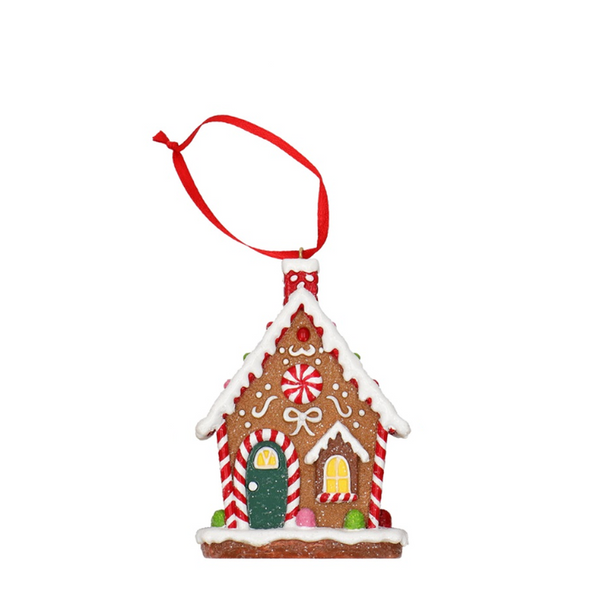 Gingerbread House Hanging Ornament-Nook & Cranny Gift Store-2019 National Gift Store Of The Year-Ireland-Gift Shop