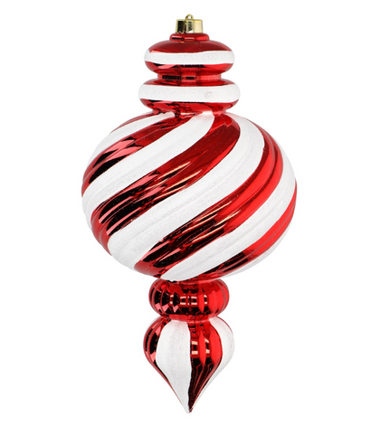 Finial Christmas Glass Ornament (Large)-Nook & Cranny Gift Store-2019 National Gift Store Of The Year-Ireland-Gift Shop