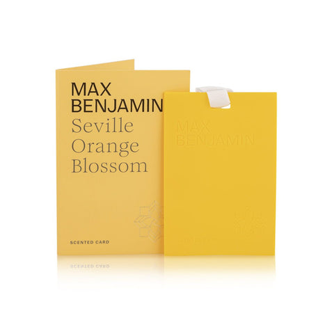 Max Benjamin - Seville Orange Blossom Luxury Scented Card-Nook & Cranny Gift Store-2019 National Gift Store Of The Year-Ireland-Gift Shop