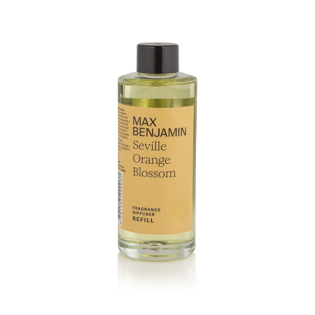 Max Benjamin - Seville Orange Blossom Diffuser Refill-Nook & Cranny Gift Store-2019 National Gift Store Of The Year-Ireland-Gift Shop