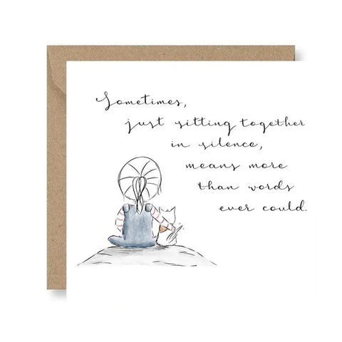 Sitting together in silence-Nook & Cranny Gift Store-2019 National Gift Store Of The Year-Ireland-Gift Shop