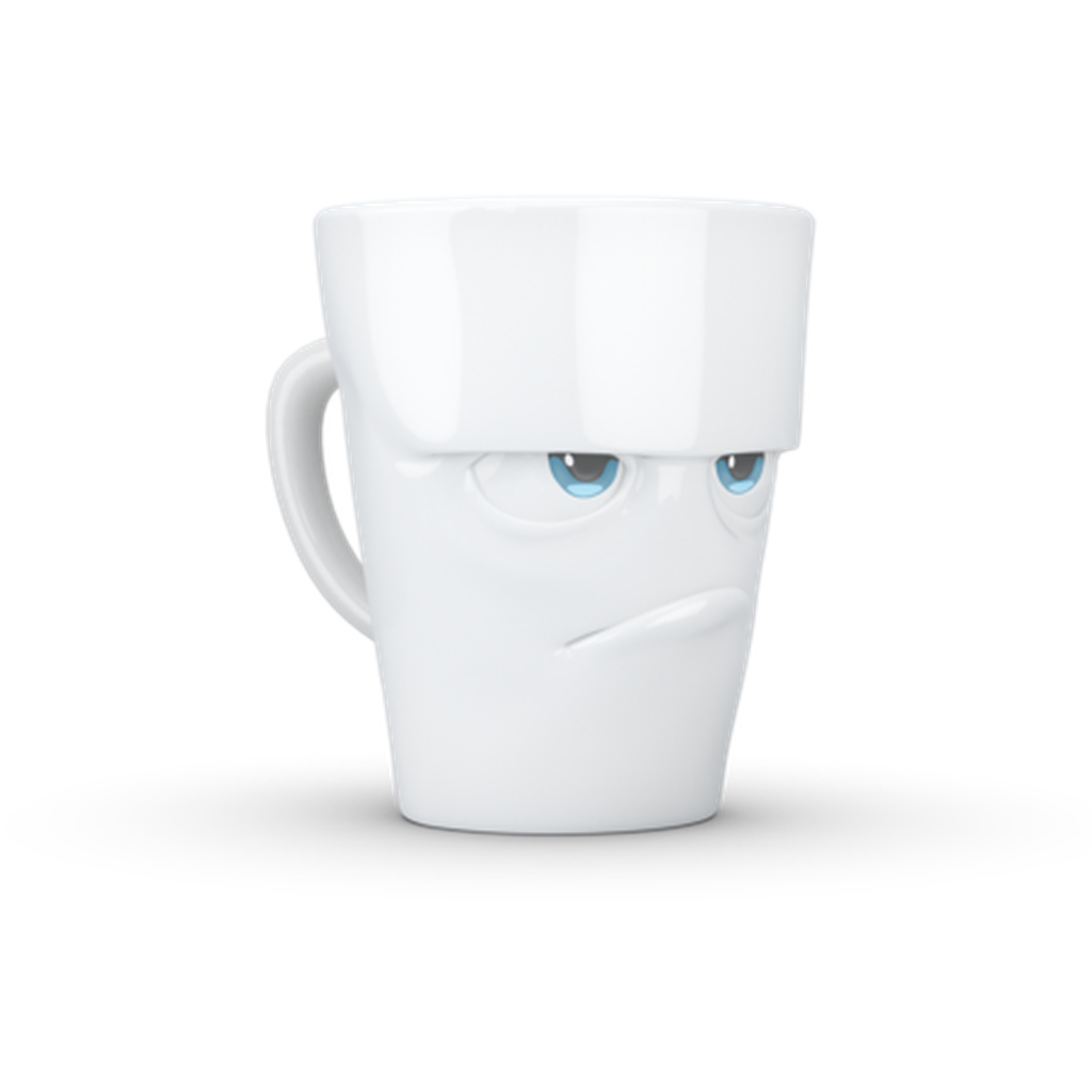 Grumpy Face - Porcelain Mug (Movie Edition)-Nook & Cranny Gift Store-2019 National Gift Store Of The Year-Ireland-Gift Shop