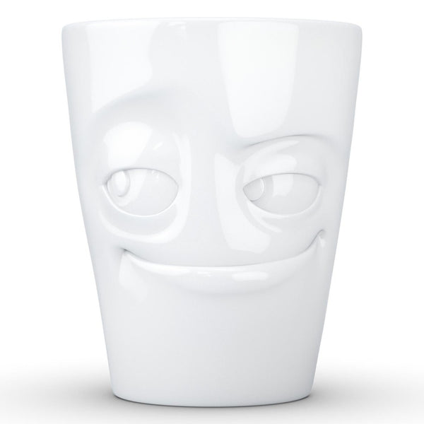 Impish Face - Porcelain Mug-Nook & Cranny Gift Store-2019 National Gift Store Of The Year-Ireland-Gift Shop
