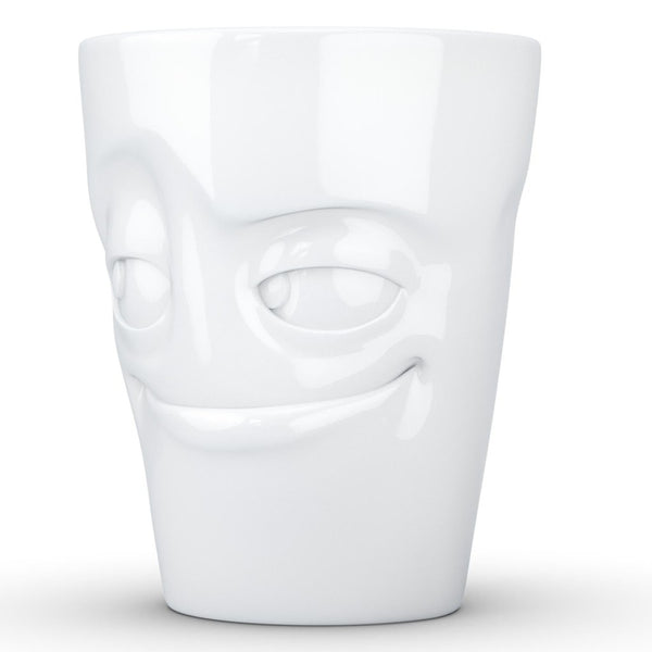 Impish Face - Porcelain Mug-Nook & Cranny Gift Store-2019 National Gift Store Of The Year-Ireland-Gift Shop