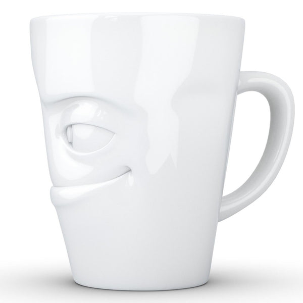 Impish Face - Porcelain Mug-Nook & Cranny Gift Store-2019 National Gift Store Of The Year-Ireland-Gift Shop