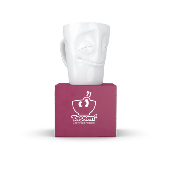 Cheery Face - Porcelain Mug-Nook & Cranny Gift Store-2019 National Gift Store Of The Year-Ireland-Gift Shop