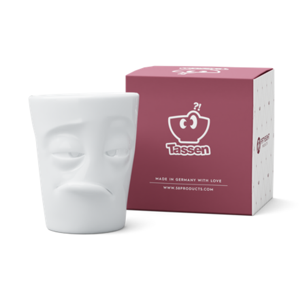 Snoozy Face - Porcelain Mug-Nook & Cranny Gift Store-2019 National Gift Store Of The Year-Ireland-Gift Shop