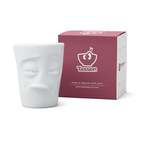 Snoozy Face - Porcelain Mug-Nook & Cranny Gift Store-2019 National Gift Store Of The Year-Ireland-Gift Shop