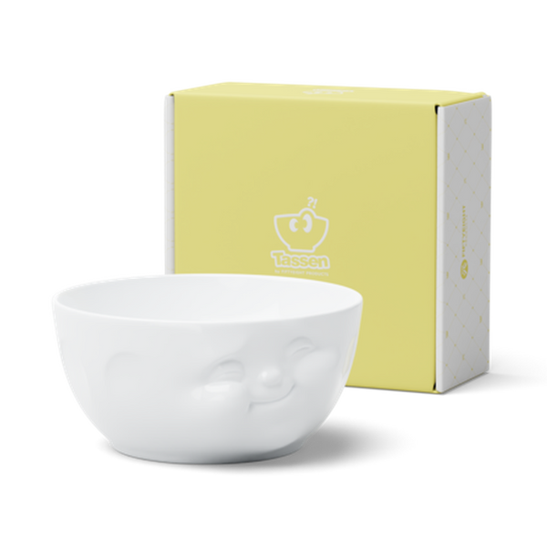 Porcelain Bowl with Munching Face-Nook & Cranny Gift Store-2019 National Gift Store Of The Year-Ireland-Gift Shop