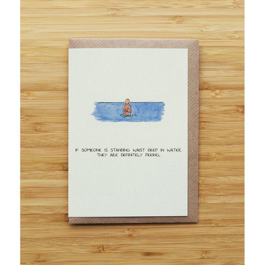 If someone is standing waist deep in the water...-Nook & Cranny Gift Store-2019 National Gift Store Of The Year-Ireland-Gift Shop