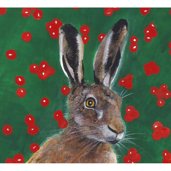 Fox and Hare (Pack of 8) - Irish Made Christmas Cards-Nook & Cranny Gift Store-2019 National Gift Store Of The Year-Ireland-Gift Shop