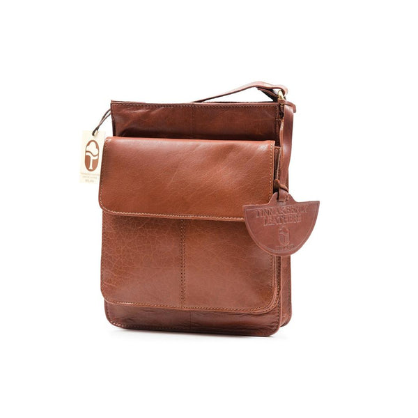 Luxury Irish Soft Leather - Sling Bag (Tan)