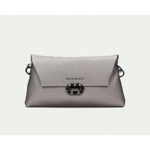 Hispanitas Shoulder / Cross Body Vegan Leather Bag - Metallic Silver-Nook & Cranny Gift Store-2019 National Gift Store Of The Year-Ireland-Gift Shop
