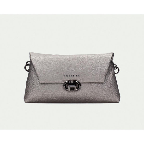 Hispanitas Shoulder / Cross Body Vegan Leather Bag - Metallic Silver-Nook & Cranny Gift Store-2019 National Gift Store Of The Year-Ireland-Gift Shop