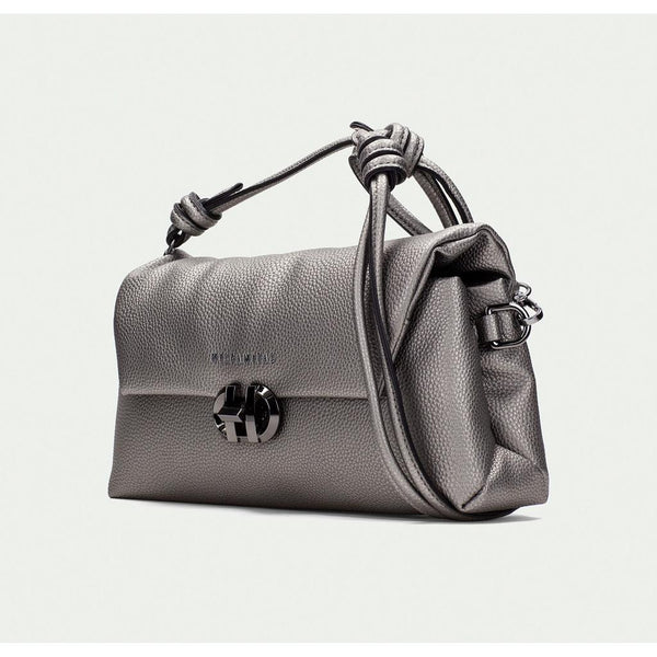 Hispanitas Shoulder / Cross Body Vegan Leather Bag - Metallic Silver-Nook & Cranny Gift Store-2019 National Gift Store Of The Year-Ireland-Gift Shop