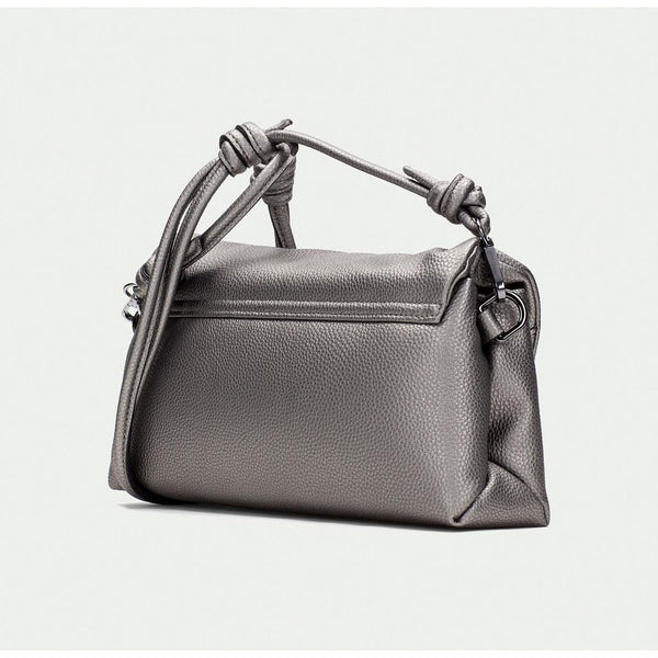 Hispanitas Shoulder / Cross Body Vegan Leather Bag - Metallic Silver-Nook & Cranny Gift Store-2019 National Gift Store Of The Year-Ireland-Gift Shop