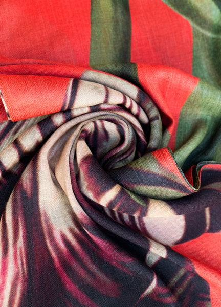 Tulip Wool Mix Scarf