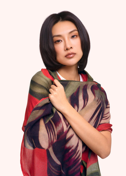 Tulip Wool Mix Scarf