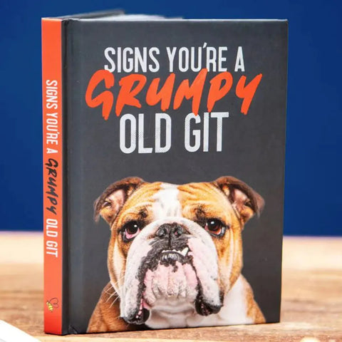 Signs you're a grumpy old git - Hardback Book-Nook & Cranny Gift Store-2019 National Gift Store Of The Year-Ireland-Gift Shop