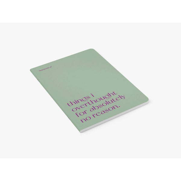 Think I overthought for absolutely no reason! Notebook