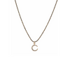 Baby Moon Gunmetal Necklace - Black