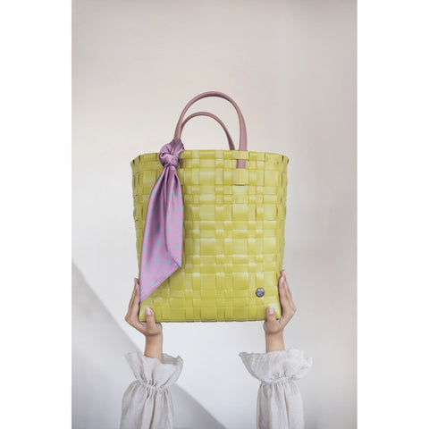 Bliss Shopper Bag with Scarf - Natural Lime-Nook & Cranny Gift Store-2019 National Gift Store Of The Year-Ireland-Gift Shop
