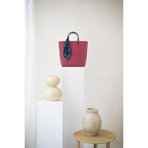 Bliss Shopper Bag with Scarf - Cherry Red-Nook & Cranny Gift Store-2019 National Gift Store Of The Year-Ireland-Gift Shop