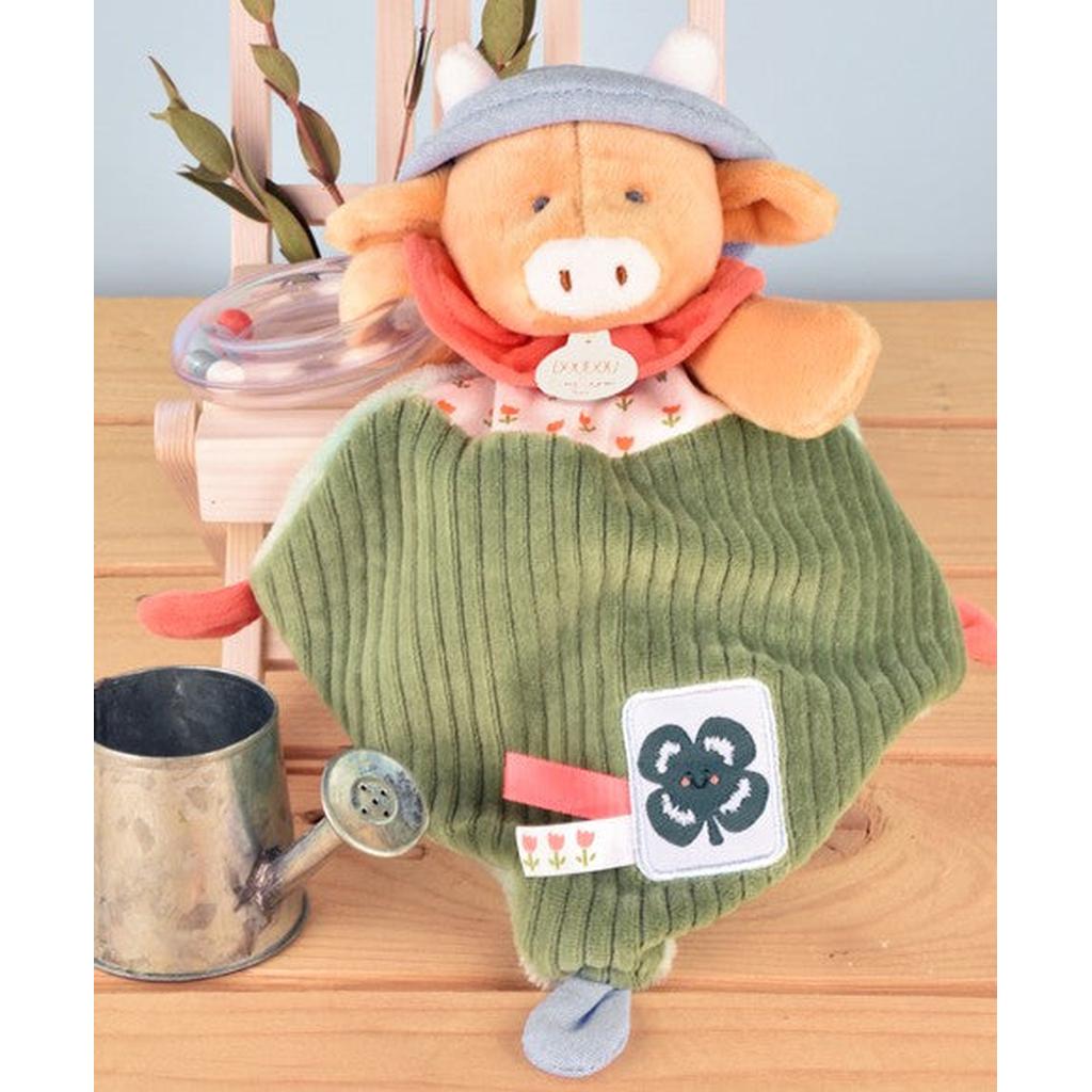 Snuggly Cow Friend with Gift Box-Nook & Cranny Gift Store-2019 National Gift Store Of The Year-Ireland-Gift Shop