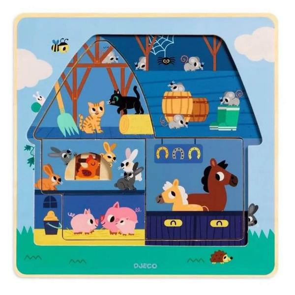 3 Layers Puzzle (Chez Moo)-Nook & Cranny Gift Store-2019 National Gift Store Of The Year-Ireland-Gift Shop