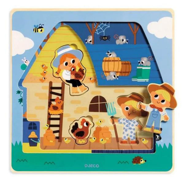 3 Layers Puzzle (Chez Moo)-Nook & Cranny Gift Store-2019 National Gift Store Of The Year-Ireland-Gift Shop