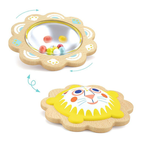 Djeco - Wooden Rattle (Baby cup)-Nook & Cranny Gift Store-2019 National Gift Store Of The Year-Ireland-Gift Shop