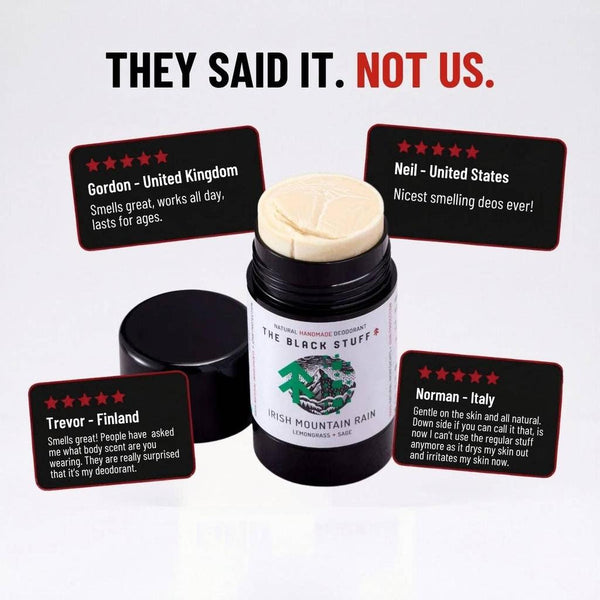 Natural Deodorant - Irish Mountain Rain