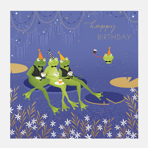 Happy Birthday - Party Frogs...-Nook & Cranny Gift Store-2019 National Gift Store Of The Year-Ireland-Gift Shop