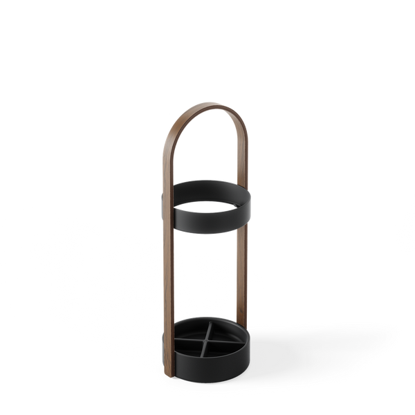 Bellwood Umbrella Stand - Black & Walnut-Nook & Cranny Gift Store-2019 National Gift Store Of The Year-Ireland-Gift Shop