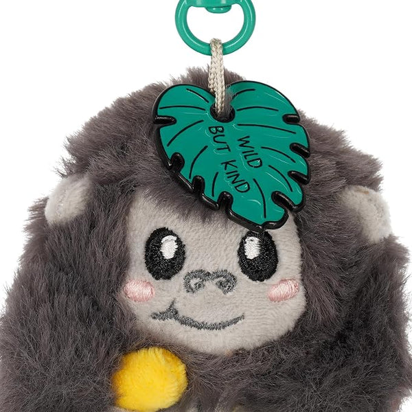Supersoft Gorilla Key Ring - 'Wild but Kind'