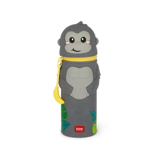 Gorilla Silicone Pencil Case