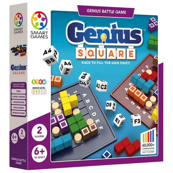IQ Puzzle - Genius Square-Nook & Cranny Gift Store-2019 National Gift Store Of The Year-Ireland-Gift Shop