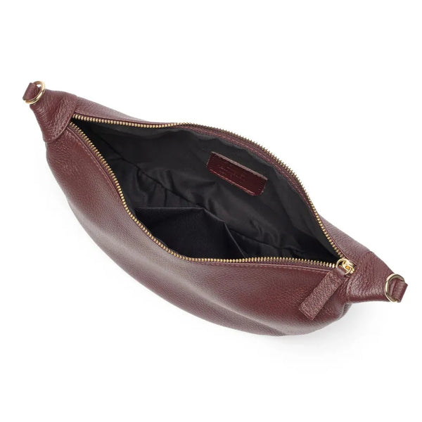 Elie Beaumont Hobo Sling Bag - Wine-Nook & Cranny Gift Store-2019 National Gift Store Of The Year-Ireland-Gift Shop