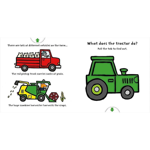 Big Tractor Colour Change - Interactive kids book (hardback)-Nook & Cranny Gift Store-2019 National Gift Store Of The Year-Ireland-Gift Shop