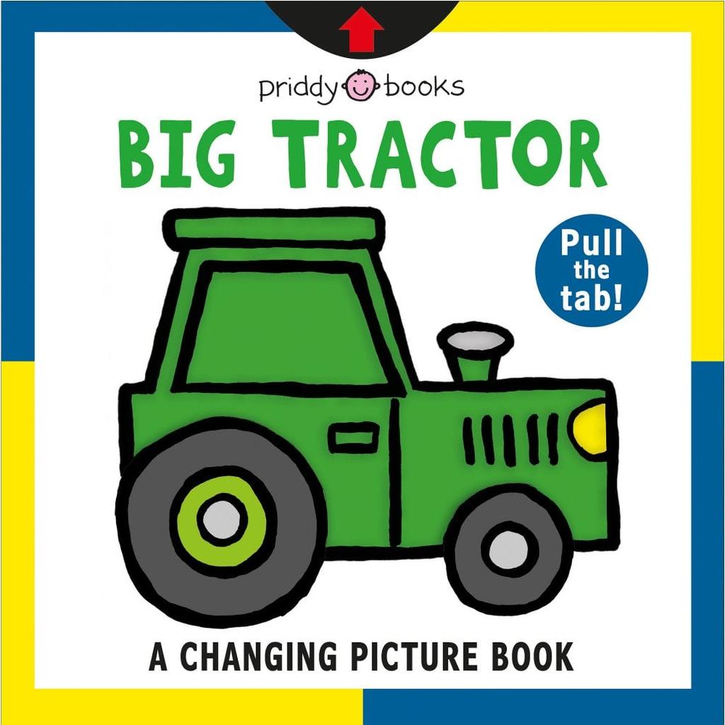 Big Tractor Colour Change - Interactive kids book (hardback)-Nook & Cranny Gift Store-2019 National Gift Store Of The Year-Ireland-Gift Shop