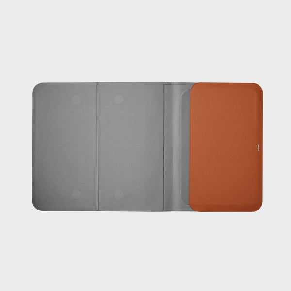 Vegan Leather Hybrid Laptop Sleeve - Terracotta-Nook & Cranny Gift Store-2019 National Gift Store Of The Year-Ireland-Gift Shop