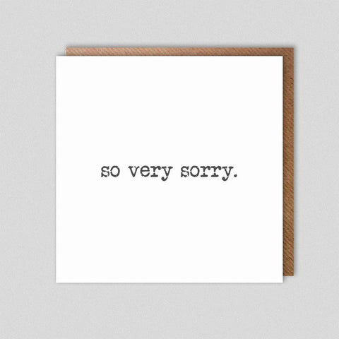 So very sorry...-Nook & Cranny Gift Store-2019 National Gift Store Of The Year-Ireland-Gift Shop