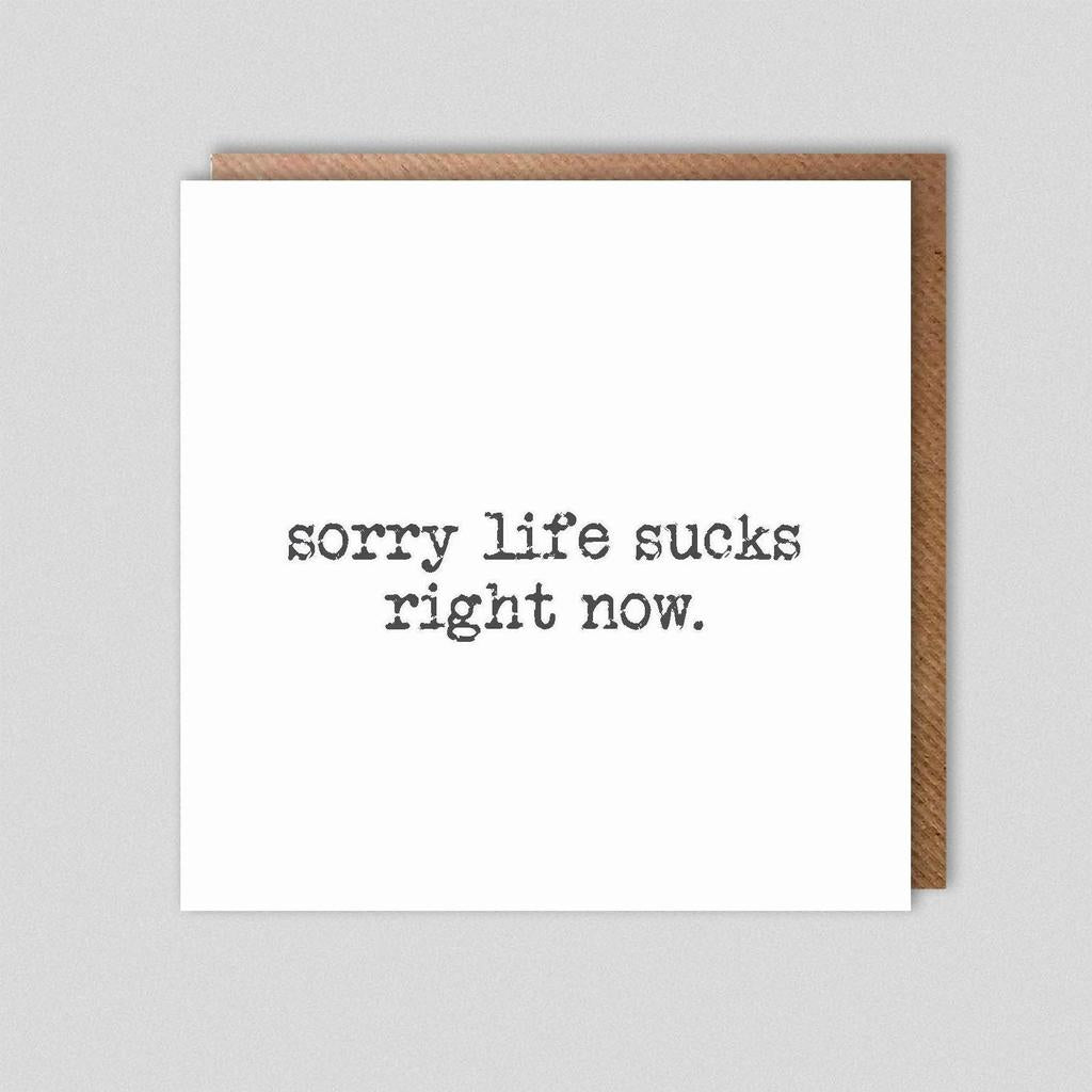 Sorry life sucks right now...-Nook & Cranny Gift Store-2019 National Gift Store Of The Year-Ireland-Gift Shop