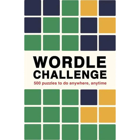Wordle Challenge Book - 500 Puzzles to do!