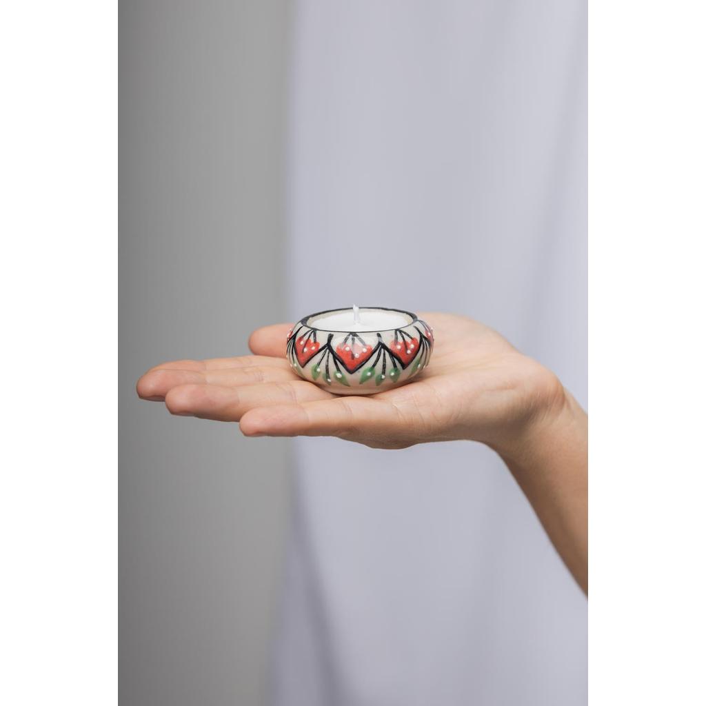 Handcrafted Ceramic Tealight Holder-Nook & Cranny Gift Store-2019 National Gift Store Of The Year-Ireland-Gift Shop