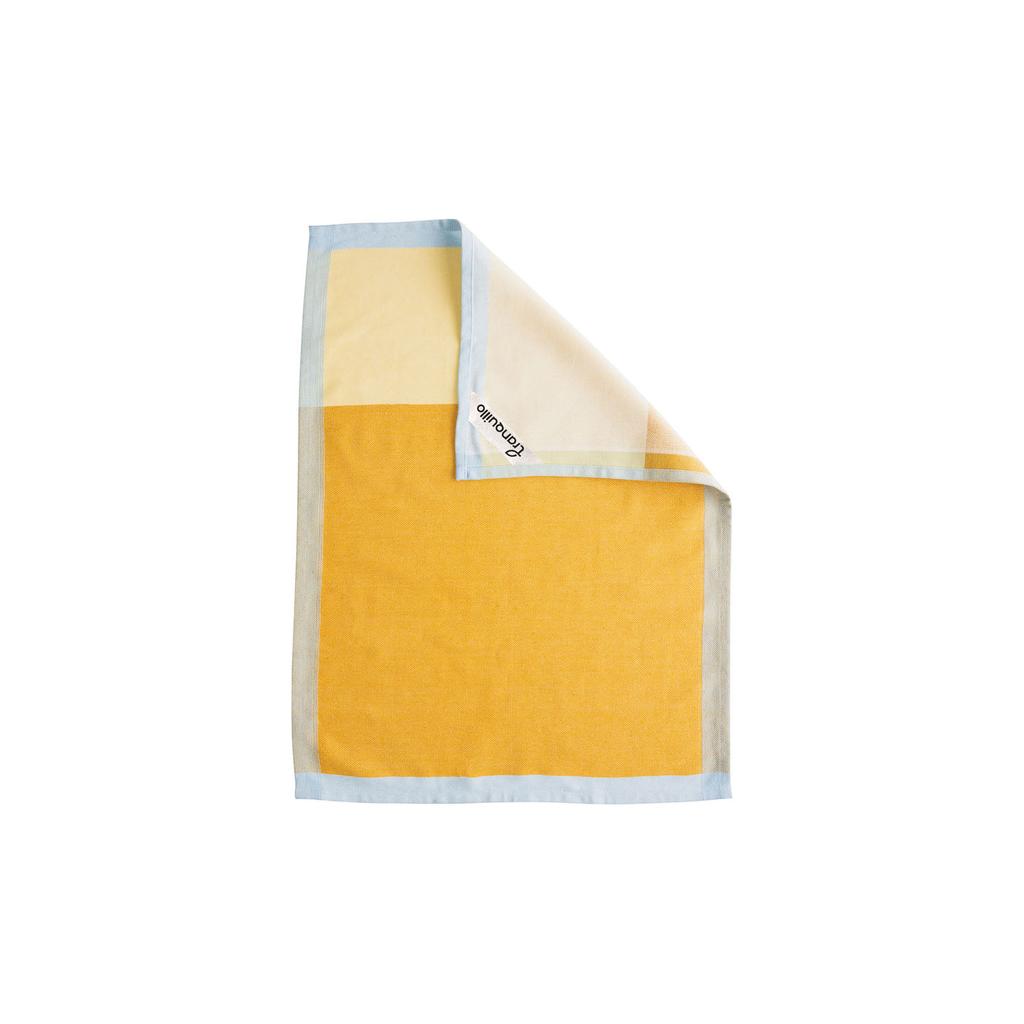 Woven Tea Towel - Mustard-Nook & Cranny Gift Store-2019 National Gift Store Of The Year-Ireland-Gift Shop