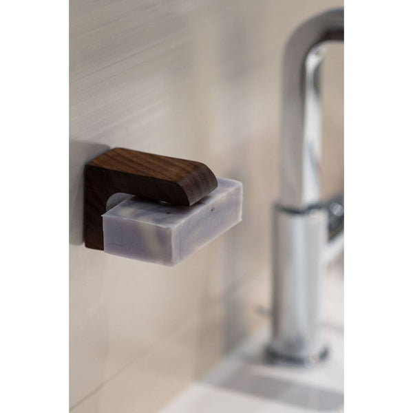 Magnetic Soap Holder - Walnut-Nook & Cranny Gift Store-2019 National Gift Store Of The Year-Ireland-Gift Shop