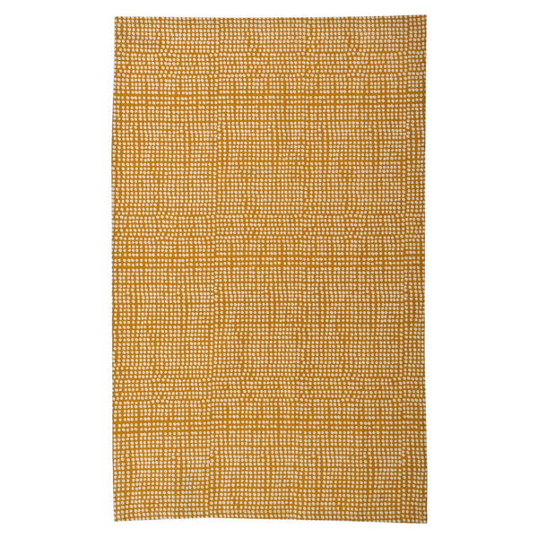 Set of 2 Retro Tea Towels - Mustard / Cream-Nook & Cranny Gift Store-2019 National Gift Store Of The Year-Ireland-Gift Shop