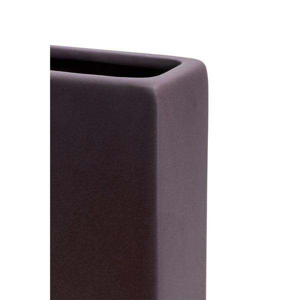 Modern Art Vase - Burgundy-Nook & Cranny Gift Store-2019 National Gift Store Of The Year-Ireland-Gift Shop